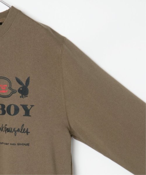 VENCE　EXCHANGE(ヴァンス　エクスチェンジ)/【WEB限定】Mark Gonzales PLAYBOY フロントプリントプルオーバー/img11