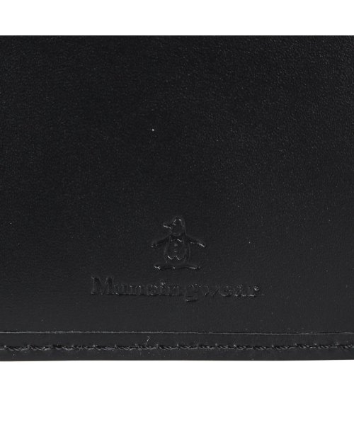 Munsingwear(マンシングウェア)/マンシングウェア Munsingwear 財布 二つ折り メンズ レディース 80S WALLET ブラック ネイビー 黒 MU－2065119/img08