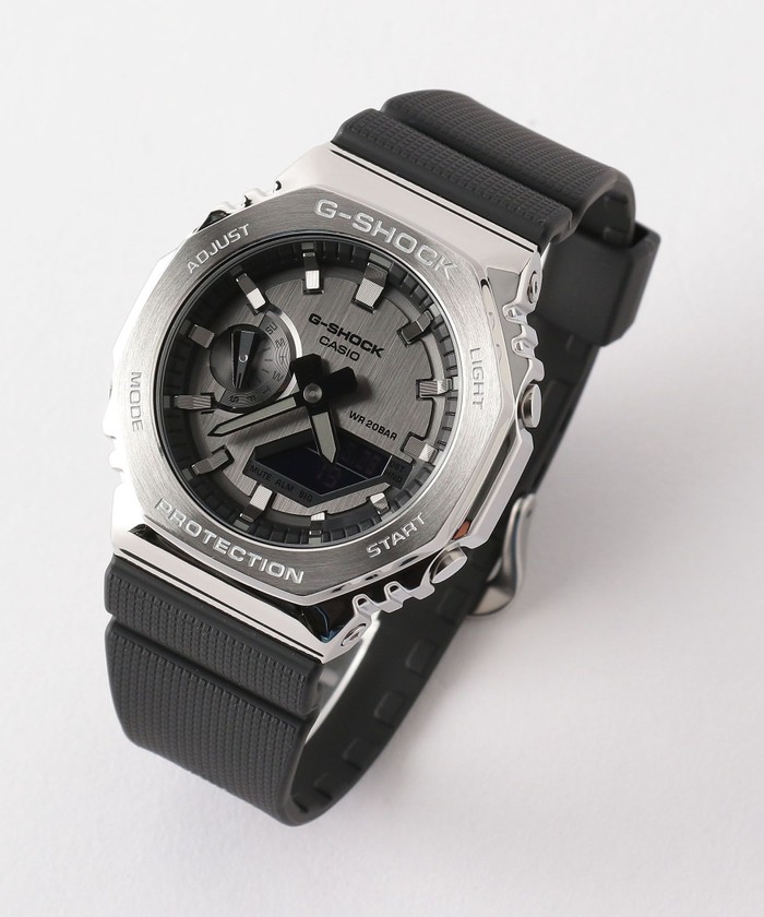 【WEB限定】＜CASIO＞G－SHOCK GM－2100－1AJF メタル 腕時計