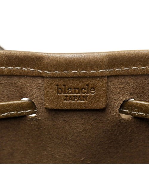 blancle(ブランクレ)/ブランクレ blancle トートバッグ NUME SHRINK BASIC MINI PURSE TOTE レザー 巾着バッグ  日本製 bc1119/img15