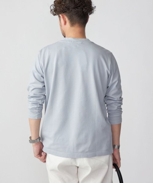 SHIPS MEN(シップス　メン)/【SHIPS別注】LACOSTE: ガーメントダイ ピケ ロングスリーブ Tシャツ (ロンT)/img03