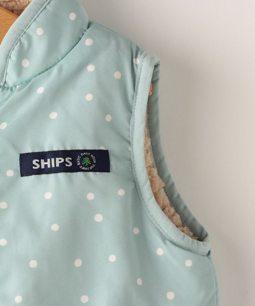 SHIPS KIDS(シップスキッズ)/SHIPS KIDS:〈撥水/手洗い可能〉ボア リバーシブル ベスト(80～90cm)/img03