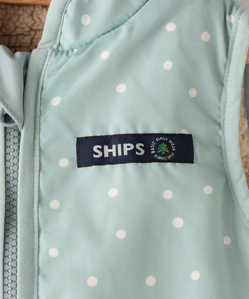 SHIPS KIDS(シップスキッズ)/SHIPS KIDS:〈撥水/手洗い可能〉ボア リバーシブル ベスト(80～90cm)/img05