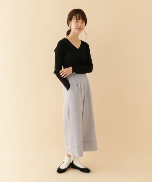 ITEMS URBANRESEARCH(アイテムズ アーバンリサーチ（レディース）)/TRストレッチワイドパンツ∴/img51