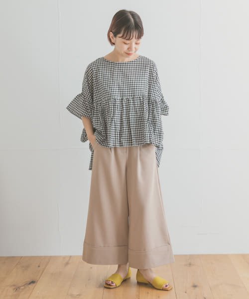 ITEMS URBANRESEARCH(アイテムズ アーバンリサーチ（レディース）)/TRストレッチワイドパンツ∴/img56