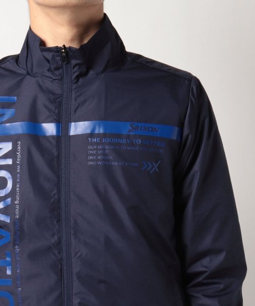 SRIXON(スリクソン)/タイポデザインウインドジャケット《はっ水・防風》【アウトレット】/img04