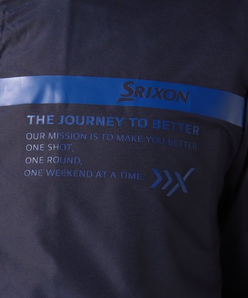 SRIXON(スリクソン)/タイポデザインウインドジャケット《はっ水・防風》【アウトレット】/img08