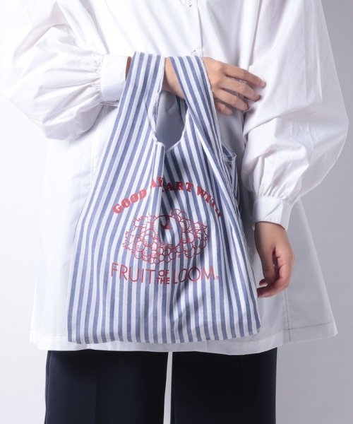 FRUIT OF THE LOOM(フルーツオブザルーム)/stripe shopper tote/img05