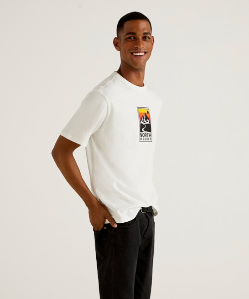 BENETTON (mens)(ベネトン（メンズ）)/プリント半袖Tシャツ・カットソー/img02