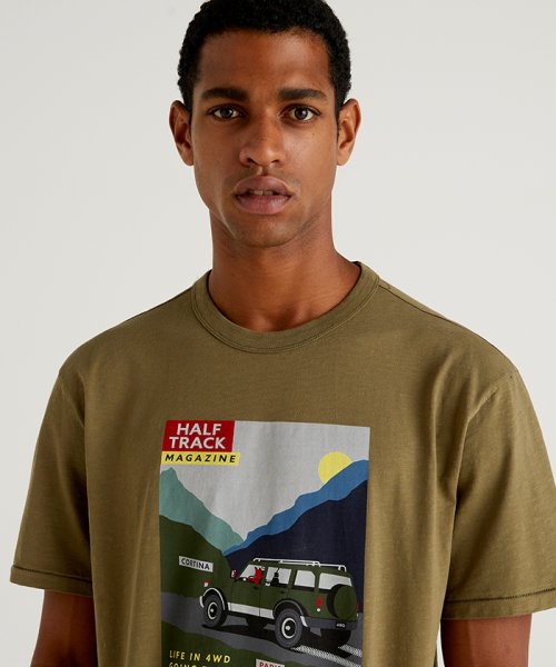 BENETTON (mens)(ベネトン（メンズ）)/プリント半袖Tシャツ・カットソー/img20