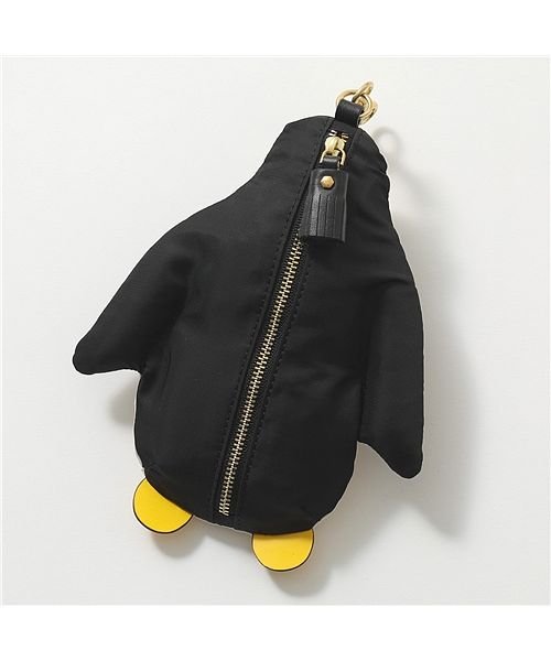 ANYA HINDMARCH(アニヤハインドマーチ)/【ANYA HINDMARCH(アニヤハインドマーチ)】 Charm Shopper トートバッグ パッカブル仕様 エコバッグ アニマル 鞄 Black レディ/img04