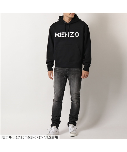 セール】【KENZO(ケンゾー)】FA65SW3004MD LOGO CLASSIC HOODIE