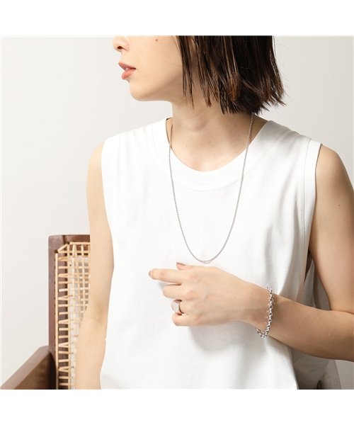 TOMWOOD(トムウッド)/【TOMWOOD(トムウッド)】NBS20NA01S925 Ball Chain ボール チェーン ネックレス アクセサリー シルバー925 24.5inch /img01