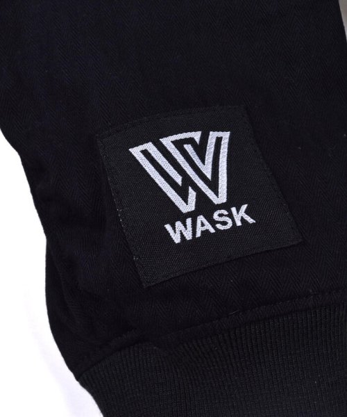 WASK(ワスク)/異素材 切り替え パッチワーク MA－1 (100~160cm)/img11