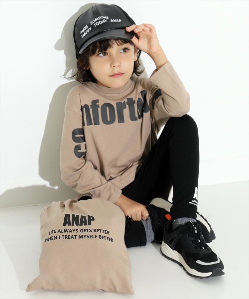 ANAP KIDS(アナップキッズ)/ビッグロンT+レギンスセット/img09