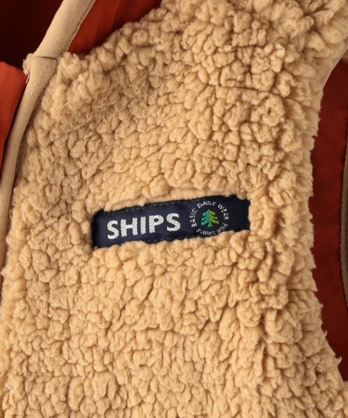 SHIPS KIDS(シップスキッズ)/SHIPS KIDS:〈撥水/手洗い可能〉ボア リバーシブル ベスト(80～90cm)/img05