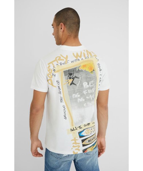 Desigual(デシグアル)/メンズ Tシャツ半袖 SURF COLLAGE/img02