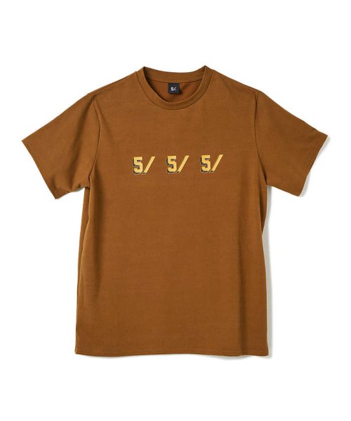 5351POURLESHOMMES(5351POURLESHOMMES)/【5/】5/5/5/ Tシャツ/img01