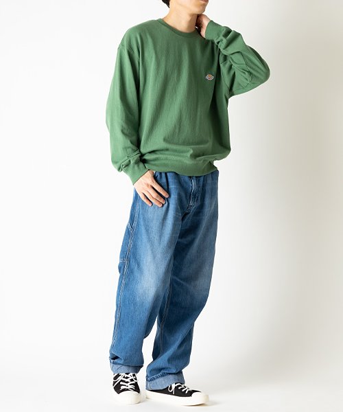 Dickies(Dickies)/【Dickies】ディッキーズ　ミニワッペン付き　長袖Tシャツ/img03