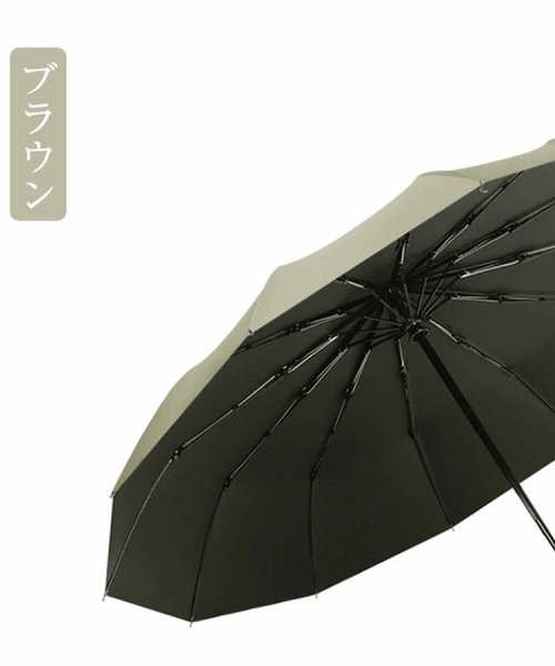 Doux Belle(ドゥーベル)/折り畳み傘 自動開閉 晴雨兼用 収納ポーチ付き/img14