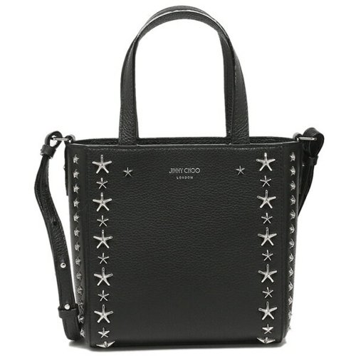 ジミーチュウ トートバッグ ミニペガジ 2WAY ブラック レディース JIMMY CHOO MINI PEGASIUUF 14503783 JIMMY CHOO MINI ジミーチュウ トートバッグ ミニペガジ 2WAY ブラック レディース PEGASIUUF