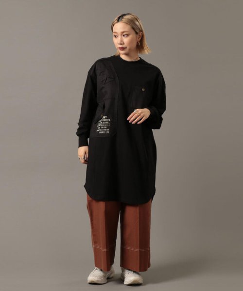 セール アヴィレックス Avirex レイヤード スタイル ミリタリー ワンピース Layered Style Military Onepiece Magaseek