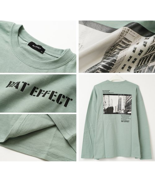 RAT EFFECT(ラット エフェクト)/シティフォトプリントロングTシャツ/img11