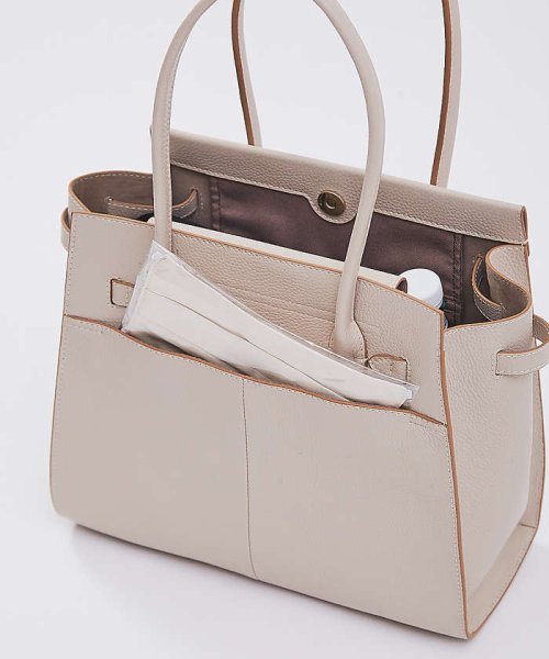 Legacy/レザーオープントートバッグ（L) 