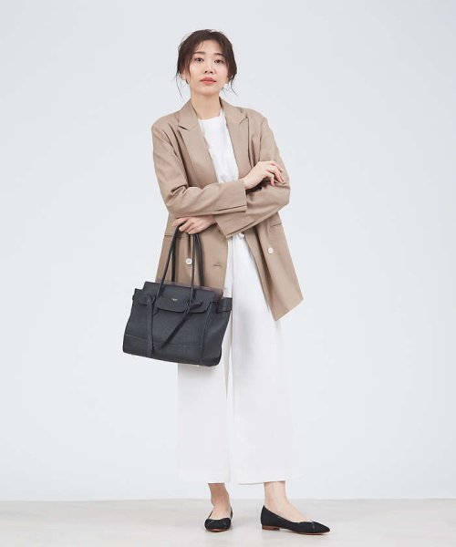 Legacy/レザーオープントートバッグ（L) 