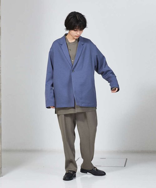 ABAHOUSE(ABAHOUSE)/【MYSELF ABAHOUSE】POLY WOOLLY TWILL ポリウーリ/img29