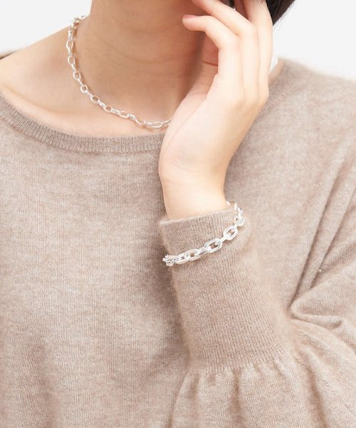 collex(collex)/【Lemme./レム】thin chain bracelet シルバー/img04