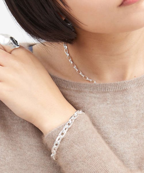 collex(collex)/【Lemme./レム】thin chain bracelet シルバー/img07