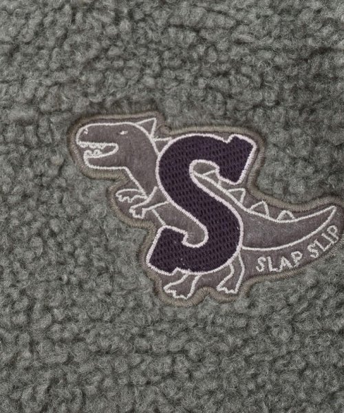 SLAP SLIP(スラップスリップ)/恐竜 ギザギザ ボアベスト (80~130cm)/img15