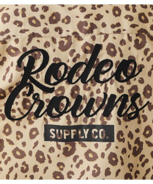 RODEO CROWNS WIDE BOWL(ロデオクラウンズワイドボウル)/バックロゴオープンカラーシャツ/img22