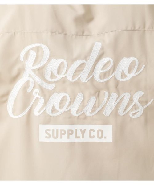 RODEO CROWNS WIDE BOWL(ロデオクラウンズワイドボウル)/バックロゴオープンカラーシャツ/img30