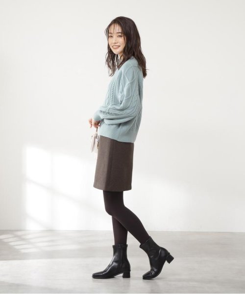 N Natural Beauty Basic(エヌナチュラルビューティベーシック)/ウォームタッチミニスカート《S Size Line》/img16