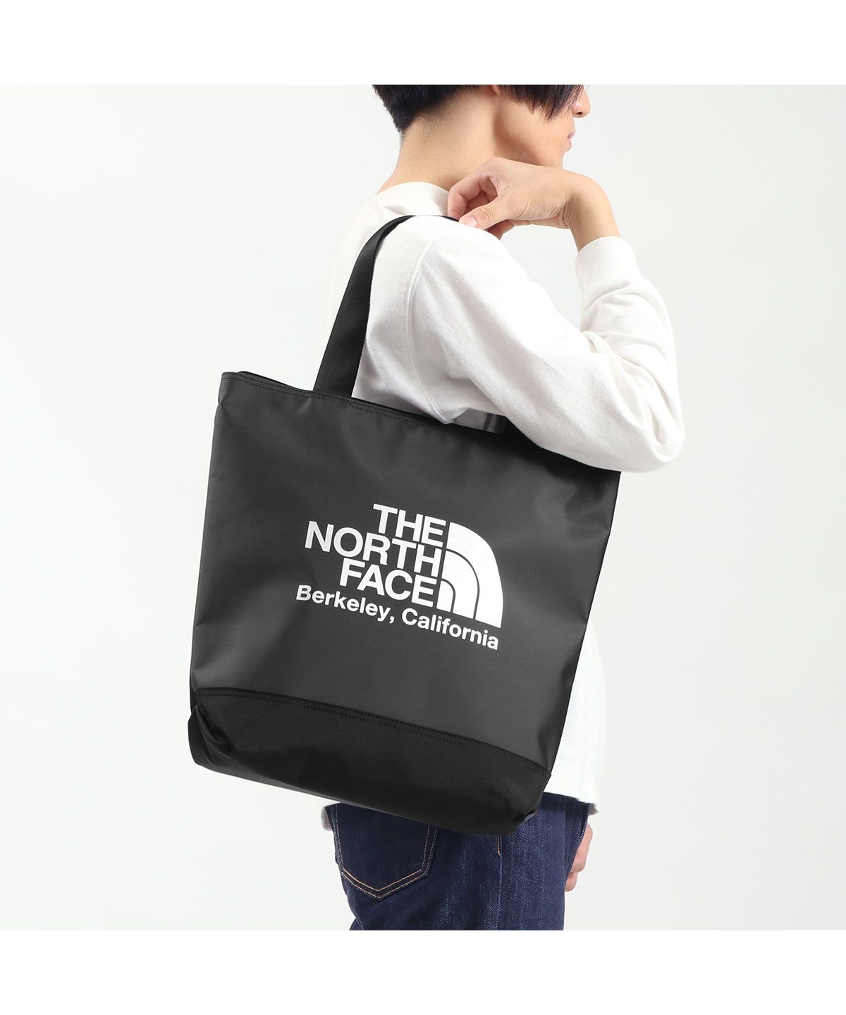 【日本正規品】 ザ・ノース・フェイス トートバッグ THE NORTH FACE BC Tote 肩掛け ファスナー付き A4 18L NM82157