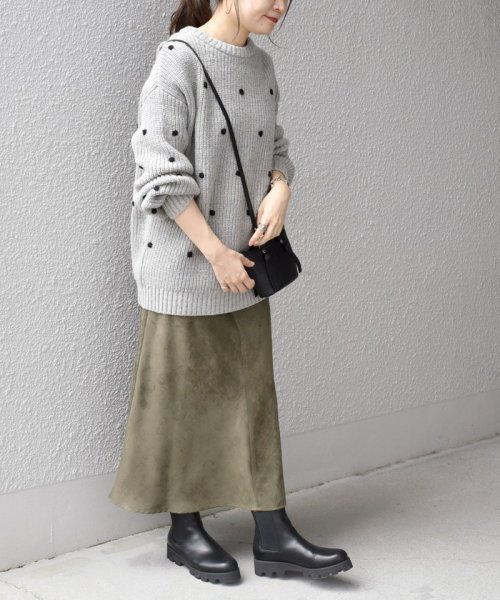 SHIPS WOMEN(シップス　ウィメン)/【WEB限定】〈手洗い可能〉ドットニットプルオーバー◇/img24