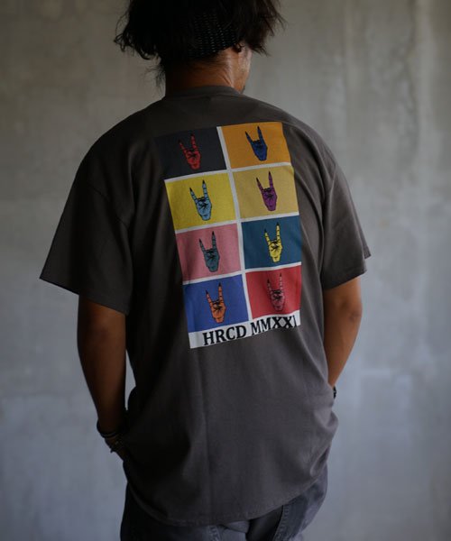 marukawa shonan(marukawa shonan)/Back Printed T－shirt/バック プリント Tシャツ/コットン100％/HRCD エイチアールシーディー/img08