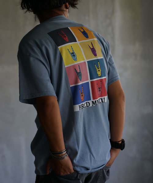 marukawa shonan(marukawa shonan)/Back Printed T－shirt/バック プリント Tシャツ/コットン100％/HRCD エイチアールシーディー/img15