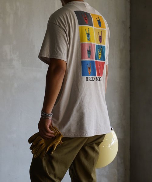 marukawa shonan(marukawa shonan)/Back Printed T－shirt/バック プリント Tシャツ/コットン100％/HRCD エイチアールシーディー/img18