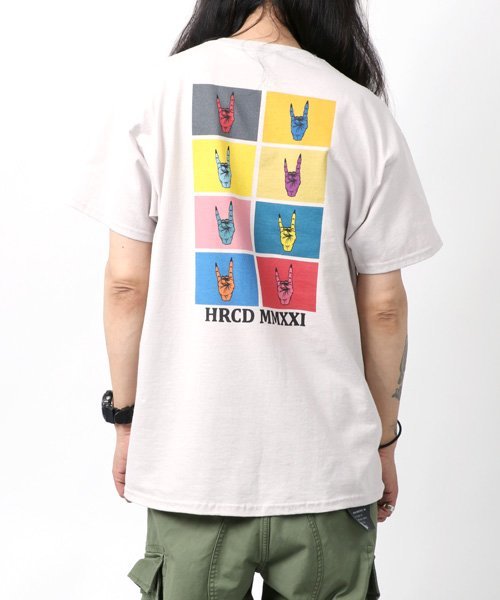 marukawa shonan(marukawa shonan)/Back Printed T－shirt/バック プリント Tシャツ/コットン100％/HRCD エイチアールシーディー/img23