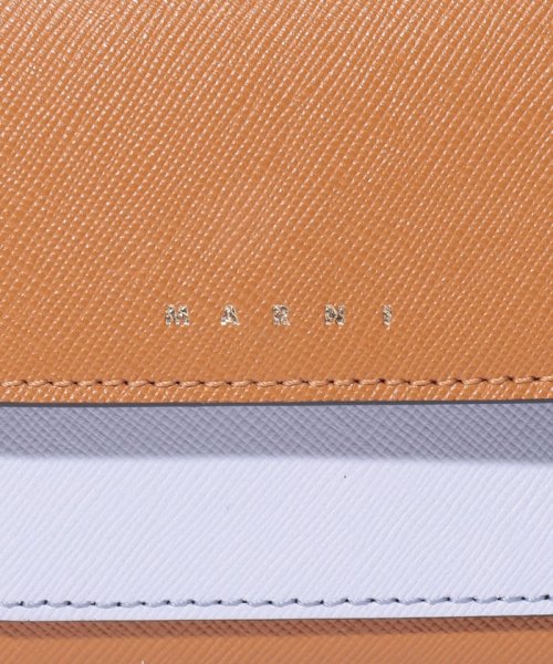 MARNI(マルニ)/【MARNI】マル二 三つ折り財布 PFMO0052U1 LV520 SQUARE WALLET W/FLAP/img06