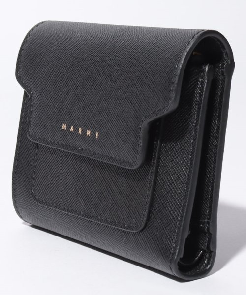 MARNI(マルニ)/【MARNI】マル二 三つ折り財布 PFMO0052U2 LV520 SQUARE WALLET W/FLAP/img01