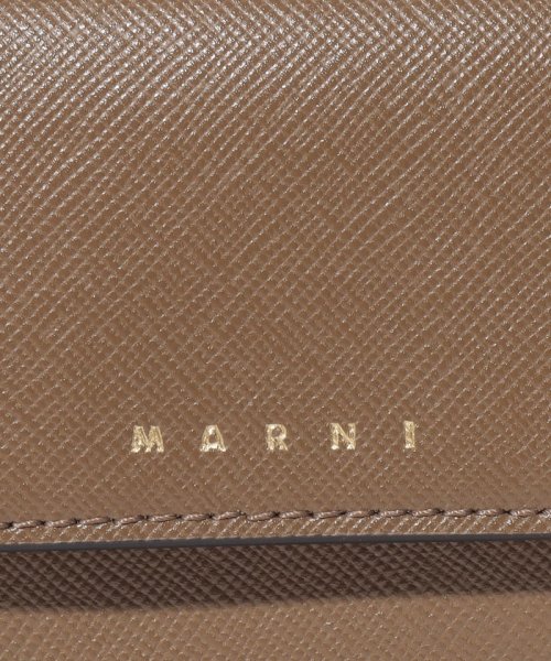 MARNI(マルニ)/【MARNI】マル二 三つ折り財布 PFMOW02U07 LV520 TRIFOLD YEN WALLET/img06