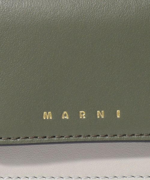 MARNI(マルニ)/【MARNI】マル二 三つ折り財布 PFMOW02U23 LV589 TRIFOLD YEN WALLET/img06