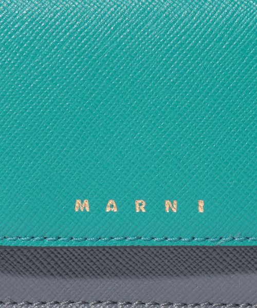 MARNI(マルニ)/【MARNI】マル二 三つ折り財布 PFMOW02U25 LV520 TRIFOLD YEN WALLET/img06