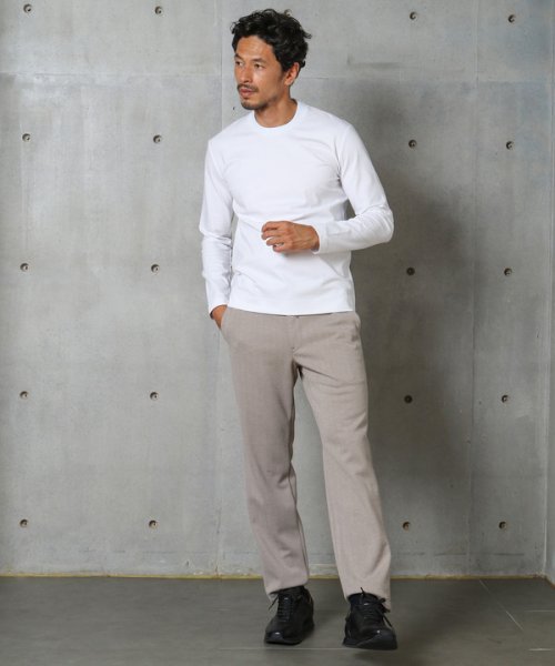 Men's Bigi(メンズビギ)/シルケットスムースVネックカットソー/TAILORED WEARライン/img05