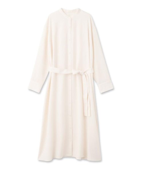 店舗 アウトレット リフレクト Reflect セール 洗える バンドカラーシャツワンピース 値引き上限 Muslimconvertstories Com