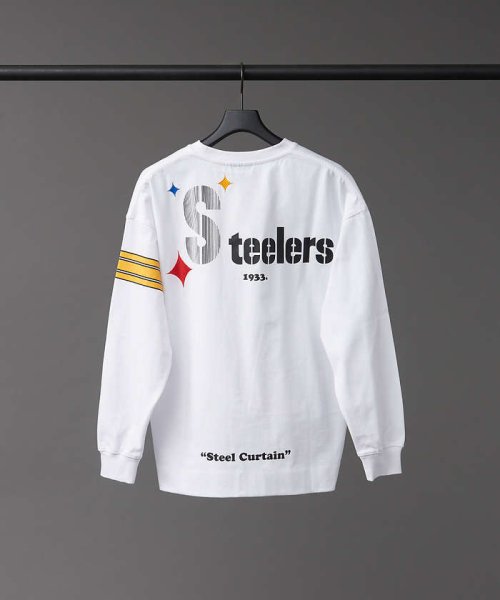ABAHOUSE(ABAHOUSE)/【NFL】MYSELF ABAHOUSE 別注 チーム ロゴ ロングスリーブ T/img08